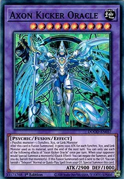 Axon Kicker Oracle - Doom of Dimensions (Super Rare) [DOOD - 037] - El Duelista