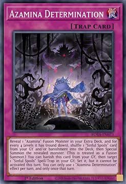Azamina Determination⁣ - Rage of the Abyss⁣ (Common)⁣ [073] - El Duelista