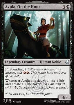 Azula, On the Hunt - Magic: The Gathering | Avatar: The Last Airbender (Uncommon) [TLA - 85] - El Duelista