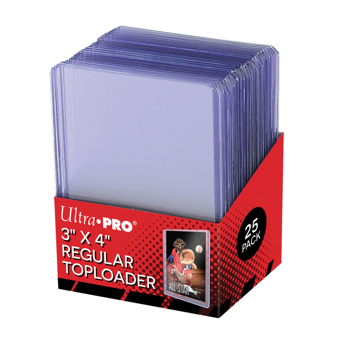 25 Ultra Pro Regular Toploaders