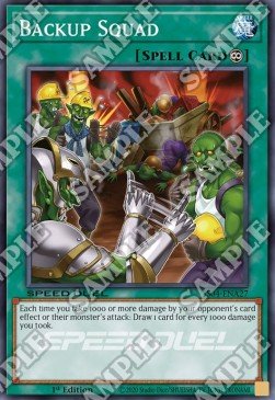 Backup Squad - Speed Duel Starter Decks: Match of the Millennium (Common) [SS04 - A27] - El Duelista