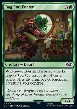 Bag End Porter - The Lord of the Rings: Tales of Middle - earth (Common) [LTR - 153] - El Duelista