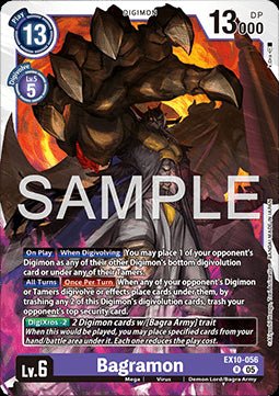 Bagramon (EX10 - 056) - Sinister Order (Rare) [056] - El Duelista