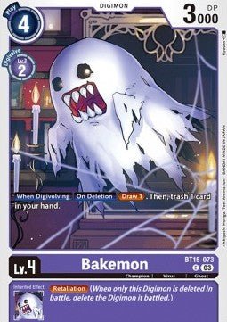 Bakemon (BT15 - 073)⁣ - Exceed Apocalypse⁣ (Common)⁣ [073] - El Duelista