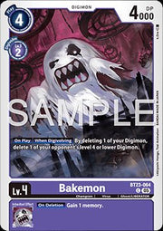 Bakemon (BT23 - 064) - Hackers' Slumber (Common) [BT - 23 - 064] - El Duelista