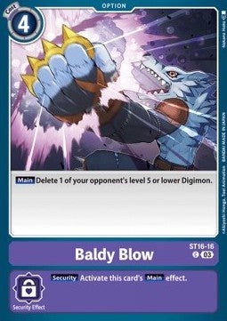 Baldy Blow (ST16 - 16) (V.1)⁣ - Starter Deck: Wolf of Friendship⁣ (Common)⁣ [016] - El Duelista