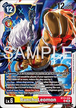 BanchoLeomon (BT23 - 036) - Hackers' Slumber (Uncommon) [BT - 23 - 036] - El Duelista