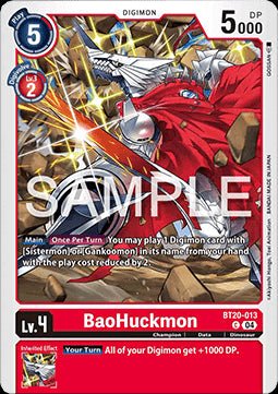 BaoHuckmon (BT20 - 013)⁣ - Special Booster Ver 2.5⁣ (Common)⁣ [013] - El Duelista