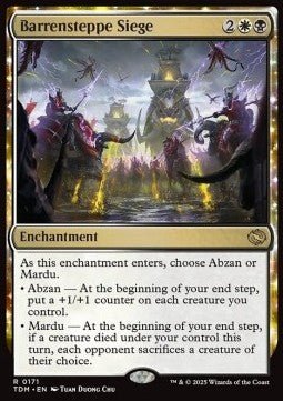Barrensteppe Siege⁣ - Tarkir: Dragonstorm⁣ (Rare)⁣ [171] - El Duelista