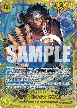 Bartholomew Kuma (OP12 - 119) (V.1) - Legacy of the Master (Secret Rare) [OP12 - 119] - El Duelista