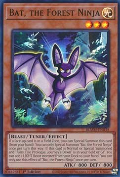 Bat, the Forest Ninja⁣ - Battles of Legend: Monster Mayhem⁣ (Ultra Rare)⁣ [034] - El Duelista