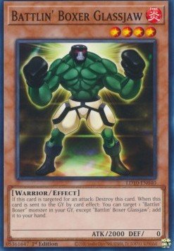 Battlin' Boxer Glassjaw⁣ - Legendary Duelists: Soulburning Volcano⁣ (Common)⁣ [040] - El Duelista