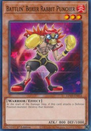 Battlin' Boxer Rabbit Puncher⁣ - Legendary Duelists: Soulburning Volcano⁣ (Common)⁣ [054] - El Duelista