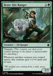 Beast - Kin Ranger⁣ - Magic: The Gathering Foundations⁣ (Common)⁣ [100] - El Duelista