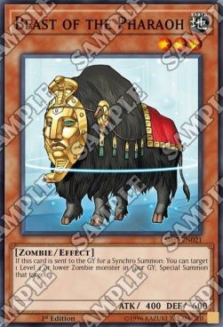 Beast of the Pharaoh⁣ - Structure Deck: Zombie Horde⁣ (Common)⁣ [021] - El Duelista