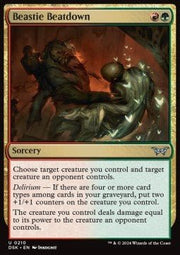Beastie Beatdown⁣ - Duskmourn: House of Horror⁣ (Uncommon)⁣ [210] - El Duelista