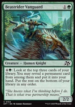 Beastrider Vanguard⁣ - Aetherdrift⁣ (Common)⁣ [154] - El Duelista