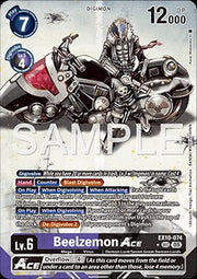 Beelzemon Ace (EX10 - 074) (V.2) - Sinister Order (Alternative Art) [074] - El Duelista
