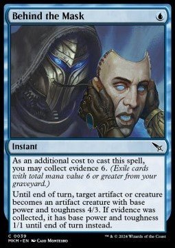 Behind the Mask⁣ - Murders at Karlov Manor⁣ (Common)⁣ [39] - El Duelista