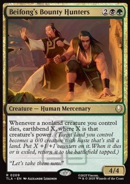 Beifong's Bounty Hunters - Magic: The Gathering | Avatar: The Last Airbender (Rare) [TLA - 209] - El Duelista