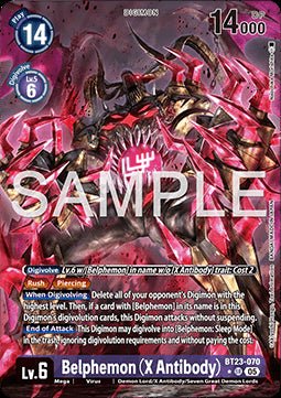 Belphemon (X Antibody) (BT23 - 070) (V.2) - Hackers' Slumber (Alternative Art) [BT - 23 - 070] - El Duelista