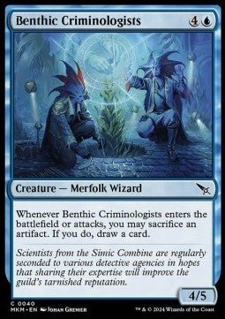 Benthic Criminologists⁣ - Murders at Karlov Manor⁣ (Common)⁣ [40] - El Duelista
