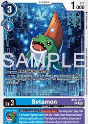Betamon (BT23 - 017) - Hackers' Slumber (Uncommon) [BT - 23 - 017] - El Duelista