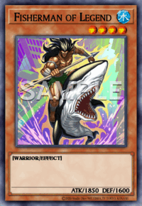 Fisherman of Legend: muestra oficial provisional SAMPLE en inglés; acabado de rareza no representado