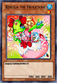 Kerolia the Frolicsome: muestra oficial provisional SAMPLE en inglés; acabado de rareza no representado