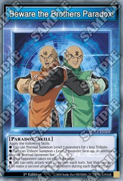 Beware the Brothers Paradox! (Skill)⁣ - Speed Duel GX: Midterm Paradox⁣ (Common)⁣ [S09] - El Duelista