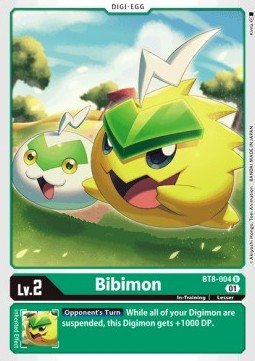 Bibimon (BT8 - 004)⁣ - New Awakening⁣ (Uncommon)⁣ [004] - El Duelista