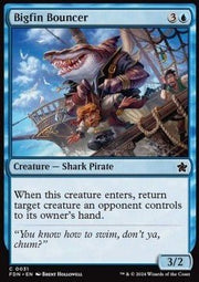Bigfin Bouncer⁣ - Magic: The Gathering Foundations⁣ (Common)⁣ [31] - El Duelista