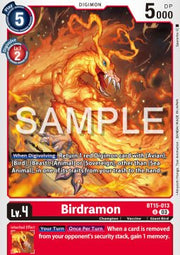 Birdramon (BT15 - 013)⁣ - Exceed Apocalypse⁣ (Uncommon)⁣ [013] - El Duelista