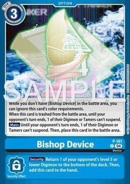 Bishop Device (P - 161) - Premium Bandai Products (Alternative Art) [PB - XX - P - 161] - El Duelista