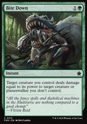 Bite Down⁣ - Magic: The Gathering Foundations⁣ (Common)⁣ [212] - El Duelista