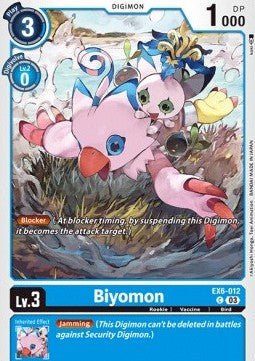 Biyomon (EX6 - 012)⁣ - Infernal Ascension⁣ (Common)⁣ [012] - El Duelista