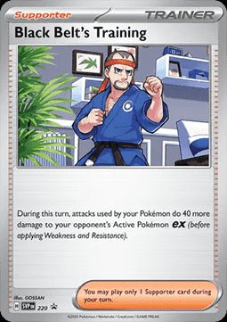 Black Belt's Training - SV Black Star Promos (Promo) [SVP - 220] - El Duelista
