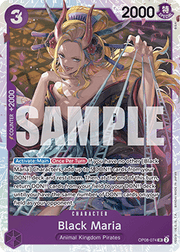 Black Maria (OP08 - 074) (V.1) - Two Legends (Super Rare) [OP08 - 074] - El Duelista