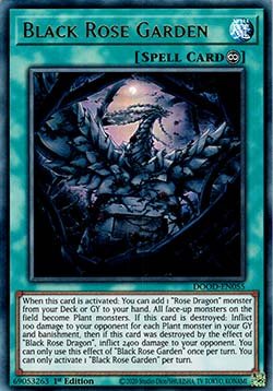 Black Rose Garden (V.1 - Ultra Rare) - Doom of Dimensions (Ultra Rare) [DOOD - 055] - El Duelista