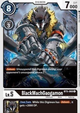 BlackMachGaogamon (BT5 - 068)⁣ - Battle Of Omni⁣ (Common)⁣ [BT5 - 068] - El Duelista