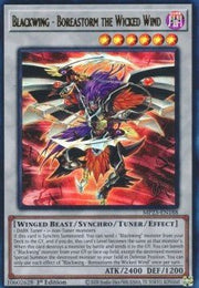Blackwing - Boreastorm the Wicked Wind - 25th Anniversary Tin: Dueling Heroes Mega Pack (Ultra Rare) [MP23 - 188] - El Duelista