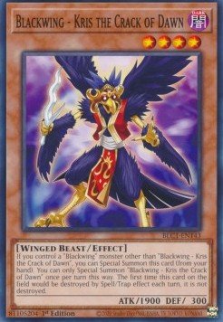 Blackwing - Kris the Crack of Dawn - Battles of Legend: Chapter 1 (Common) [BLC1 - 143] - El Duelista