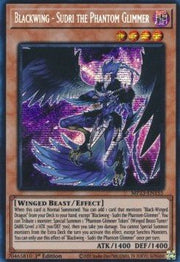 Blackwing - Sudri the Phantom Glimmer - 25th Anniversary Tin: Dueling Heroes Mega Pack (Secret Rare) [MP23 - 155] - El Duelista