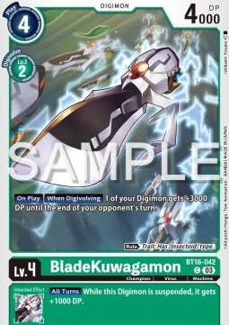 BladeKuwawagamon (BT16 - 042)⁣ - Beginning Observer⁣ (Common)⁣ [042] - El Duelista