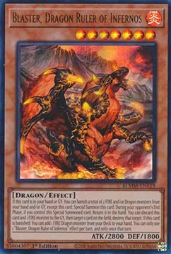 Blaster, Dragon Ruler of Infernos⁣ - Battles of Legend: Monster Mayhem⁣ (Ultra Rare)⁣ [119] - El Duelista