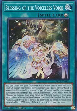 Blessing of the Voiceless Voice⁣ - Legacy of Destruction⁣ (Super Rare)⁣ [062] - El Duelista