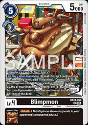 Blimpmon (BT24 - 058) - Time Stranger (Uncommon) [BT - 24 - 058] - El Duelista