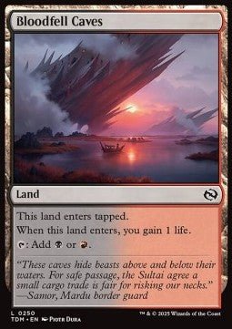 Bloodfell Caves⁣ - Tarkir: Dragonstorm⁣ (Common)⁣ [250] - El Duelista