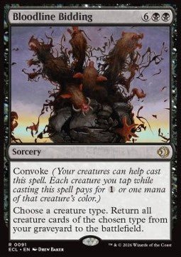 Bloodline Bidding - Lorwyn Eclipsed (Rare) [ECL - 91] - El Duelista