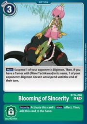 Blooming of Sincerity (BT14 - 096)⁣ - Blast Ace⁣ (Uncommon)⁣ [096] - El Duelista